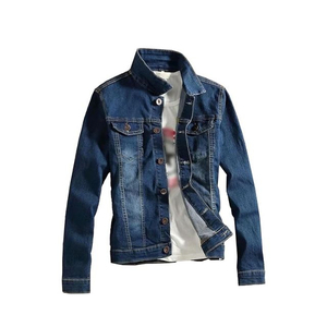 Chaqueta Vaquera para Niños, Estilo Moderno, Lavado Vintage, Transpirable, Informal, de Sarga de Algodón, Hecha en Pakistán - Product Image 1