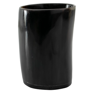 Vaso de chupito artesanal de cuerno de búfalo vikingo natural pulido |   Jarra de Cerveza Artesanal Ecológica de Imitación Antigua Personalizada - Product Image 1