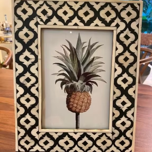 Marco de Fotos Moderno de Madera 100% Natural con Incrustaciones de Hueso, Decoración de Pared para Dormitorio, Novedad en Venta, Shadow - Product Image 1