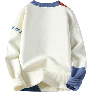 Pull en tricot vintage pour homme, taille plus, de haute qualité, nouveau style personnalisé, 100% coton, hiver - Product Image 3