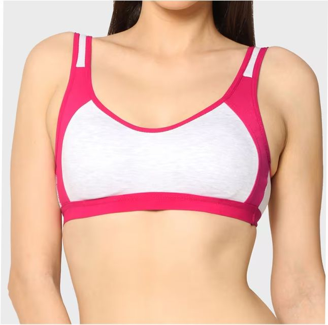 Breathable Quick Dry Plus Size Lightweight Women's Yoga Sports Bra Medium Support Adjustable Straps Removable Pads Seamless