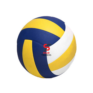 Balón de Voleibol Oficial Estándar Tamaño 5 para Entrenamiento en Cancha Cubierta, Alta Resistencia a Impactos, Balón de Entrenamiento de PU Suave y Duradero - Product Image 1