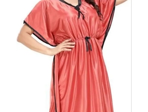 Hot sale Kaftan Moroccan kaftan Dress Batwing Wide Sleeve VNeck Polyester Regular Fit Casual Evening Party <b>Flared</b> Sleep Wear - Product Image 4