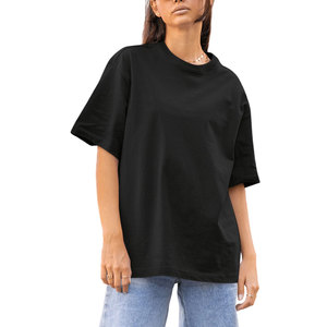T-shirt surdimensionné léger pour femme, fabriqué au Pakistan, faible MOQ, couleur personnalisable - Product Image 1