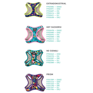 Harnais à enfiler FuzzYard pour animaux de compagnie Prism (S) - Product Image 1