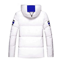 Veste en jean en toile personnalisée pour homme, style streetwear, hiver, col montant, imperméable, coupe-vent, réversible, respirante, à capuche, OEM