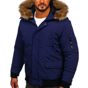 ARTIZ INTERNATIONAL – Doudoune matelassée réversible légère et chaude pour homme, coupe grande taille, noire, en polyester, coupe-vent, avec logo personnalisé, vente en gros - Product Image 4