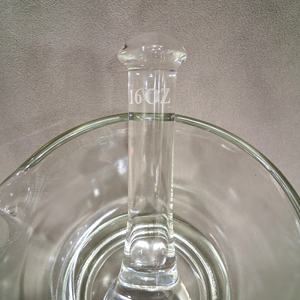 Juego de Mortero y Pilón de Vidrio para Laboratorio, Mortero de Sodacal y Pilón de Borosilicato, Molinillo y Mezclador para Laboratorio, Cocina y Medicina - Product Image 2
