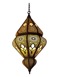 New handmade metal moroccan glass candle holder <b>lantern</b> with customized glass colour eco friendly in best price - Product Image 2