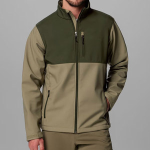 New Custom Fashion Soft Shell Windbreaker Windproof <b>Waterproof</b> <b>Warm</b> Softshell Jacket Men's Jackets Hooded - Product Image 1