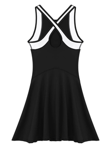 Jupes de tennis imprimées par transfert thermique en gros pour femmes – Uniformes d'équipe personnalisables, respirants et anti-humidité à l'avant - Product Image 3