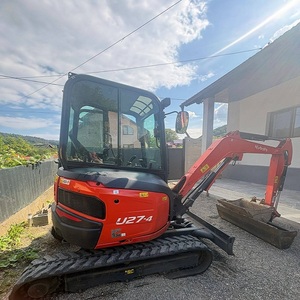 Mini-excavatrice Kubota U27-4 à oscillation zéro, haute performance, compacte de 3 tonnes avec hydraulique avancée, garantie de 5 ans - Product Image 4