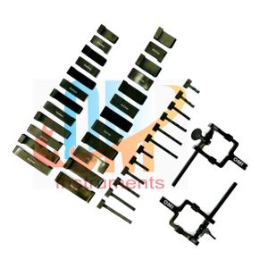 Ensemble de 38 rétracteurs lombaires pour microdiscectomie McCulloch, en acier inoxydable, couleur noire, qualité supérieure, réutilisable, certifié CE/ISO - Product Image 6