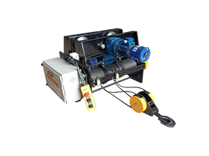 Electric 1-3 Ton Capacity 9 Mtr Lifting Height Wire Rope Aluminum Alloy <b>Hoist</b> ABB Motor EMCO Brake PBL Gearbox Remote Control - Product Image 3