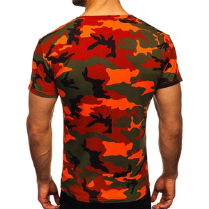 เสื้อยืดพิมพ์ลายแบบซับลิเมชั่นสำหรับผู้ชาย ราคาขายส่ง ผลิตตามสั่ง ผ้าฝ้าย 100% สวมใส่สบาย แห้งเร็ว - Product Image 3