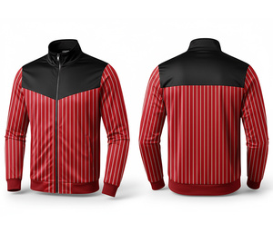 Veste à fermeture éclair intégrale par sublimation pour équipes et clubs, chaude, respirante, séchage rapide |   Tailles Hommes Femmes Jeunes |   Veste d'entraînement - Product Image 1