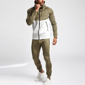 Chándal de lana con logotipo personalizado para hombre, ropa de calle, chándal ajustado personalizado, chándal de invierno - Product Image 6
