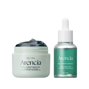 Ensemble de soins de la peau ARENCIA Duo de sérum hydratant à l'hysope de houx (12oz et 30oz) - Product Image 1