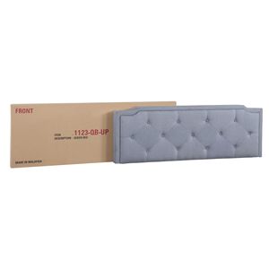 Letto Matrimoniale Glory Furniture Deb G1123 FB Tutto in Uno, Imbottito Blu - Product Image 3