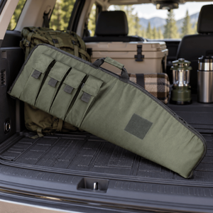 Estuche para equipo de 40 pulgadas, suave, con 4 bolsillos frontales, acolchado, bolsa de almacenamiento larga, asa de transporte, cremallera de longitud completa - Product Image 5
