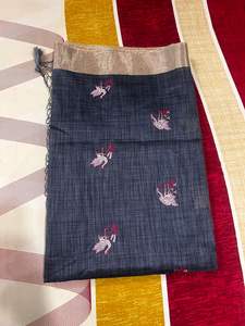 ชุดสส่าหรีวิสคอสแบบดั้งเดิมของผู้หญิงสำหรับงานปาร์ตี้ฤดูหนาว - Product Image 4