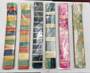 Brûleur d'encens multi-matériaux en pierre, bois et résine, de haute qualité, en bois de santal, encens religieux, encens indien, cadeau pour la maison - Product Image 2