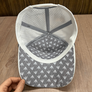 High Quality <b>Summer</b> Mesh Sport Cap Custom Logo 3D Embroidery 5 Panel Baseball <b>Hat</b> Waterproof Material Baseball Cap for Unisex - Product Image 2