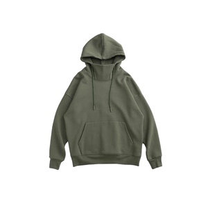 Top notch <b>Oversized</b> 100% Cotton Hoodies <b>Men</b> s Thick Heavy Street Wear <b>Hoodie</b> OEM logo Embroidery <b>Hoodie</b> - Product Image 4