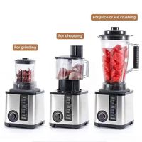 Blender de comptoir multifonction pour la maison, pour smoothies, milkshakes, et broyage de glace - Appareil de cuisine multifonction