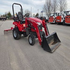 Tractor Compacto Usado Massey Ferguson GC1725M de 24.5HP 4WD en Oferta, con Cargador Frontal y Retroexcavadora - Product Image 6