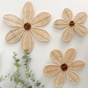 Artesanías de ratán para pared, precio competitivo, calcomanías artísticas para colgar en la pared, accesorios para habitación de bebé. - Product Image 5