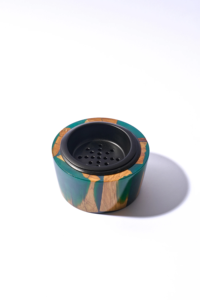 Quemador de Incienso de Resina y Madera Acabado a Mano, Porta Incienso Sofisticado, Duradero, de Alta Calidad, Aromático para Espacios de Bienestar - Product Image 3
