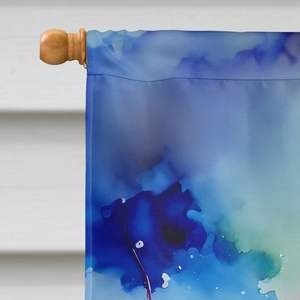 ที่แขวนผนังรูปธงชาติโพลีเอสเตอร์หลากสีสำหรับตกแต่งสวนเสาแขนระเบียงขนาดใหญ่ลายแมงกะพรุน - Product Image 3