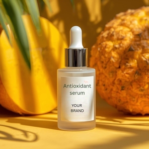 Suero de Vitamina C Personalizable con Aloe Vera para el Cuidado Facial Antioxidante y Aclarante de la Piel, Fabricante OEM ODM, Formato Líquido - Product Image 1