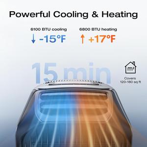 Aire acondicionado portátil EcoFlow Wave 3 con calefactor para tiendas de campaña, camping y caravanas, en oferta. - Product Image 2