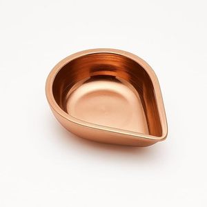 Premium <b>Copper</b> Diya Oil Lamp for Puja Traditional Handmade Deepak for Home Temple Festive Decor - Product Image 1