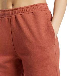 Pantalones deportivos de forro polar de color liso para mujer, cintura elástica, corte holgado, estilo informal, para otoño - Product Image 4