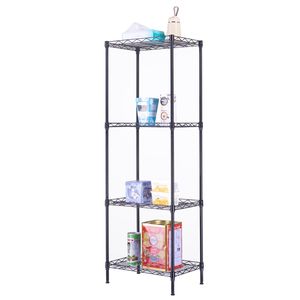 4-Tier Metal Storage <b>Rack</b> <b>Wire</b> Shelving Unit - Product Image 6