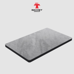 Panneau mural en charbon de bambou 5 mm gris béton moyen 1220x2440 mm fabriqué au Vietnam pour l'intérieur des bureaux urbains - Product Image 1