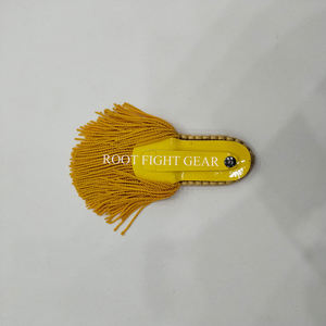 Épaulettes de luxe en nylon brodé de haute qualité Root Fight Gear avec fils de bouillon et fixation auto-agrippante, personnalisables - Product Image 2