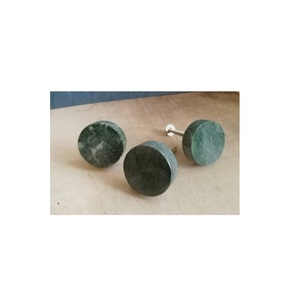 Marble With Brass Cabinets Wardrobe <b>Door</b> Drawers <b>Knob</b> Customized Size Good Quality Handmade Handcrafted Marble <b>Knob</b> - Product Image 1