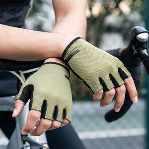 Direct Factory Supplier Mens Cycling Gloves <b>Skin</b> Friendly <b>Short</b> Fingers Anti Ventilated Pads Custom Logo Mens Cycling Gloves - Product Image 6