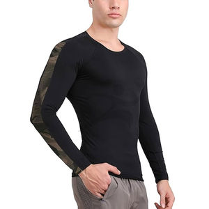 Conjuntos de Compresión de Manga Larga Unisex al Por Mayor, Nuevo Diseño, Ecológicos, Estampados, Invierno, Patrón Sólido, Precio Económico, Conjunto de 2 Piezas - Product Image 4