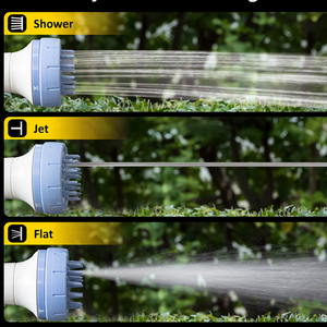 Boquilla de Manguera de Agua TPR+ABS para Dar Baño a Mascotas y Limpiar con Patrones de Rociado Variables - Product Image 4