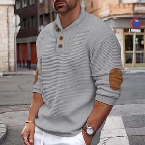 Suéter de Punto Blanco para Mujer, Cuello Redondo, Manga Larga, Color Sólido Informal, 100% Poliéster, Corte Regular, Bordado Invernal - Product Image 4