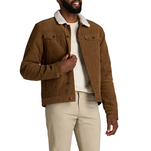 Wholesale <b>Men's</b> Corduroy Shirt <b>Jacket</b> With Faux Fur Street Style Breathable Winter Button Closure High Quality <b>Men's</b> <b>Jacket</b> - Product Image 6