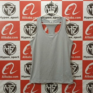 Wholesale Mens Tank Top Custom <b>Logo</b> Polyester Workout Gym Y Back Mens Stringer Tank Top - Product Image 3