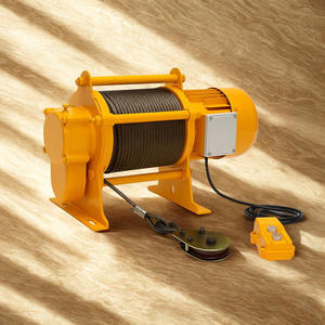 Torno eléctrico de cable de acero de alta resistencia con control remoto para elevación industrial, tracción y manipulación de materiales - Product Image 3