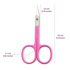 Tijeras profesionales para recortar cutículas, herramienta de acero inoxidable para uñas, diseño de punta afilada para una manicura precisa - Product Image 2