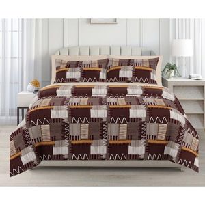 Mayra 4-Piece American Style Cotton Hotel <b>Bedding</b> Set High 90x100 Inch Double King Twin Solid Floral Solid Color Bed <b>Sheet</b> - Product Image 1